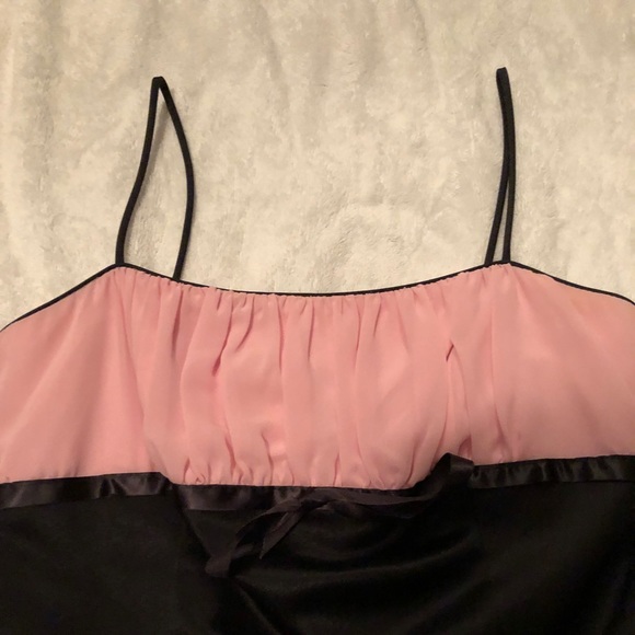 Grade 8 grad dress pink and black - Picture 4 of 8